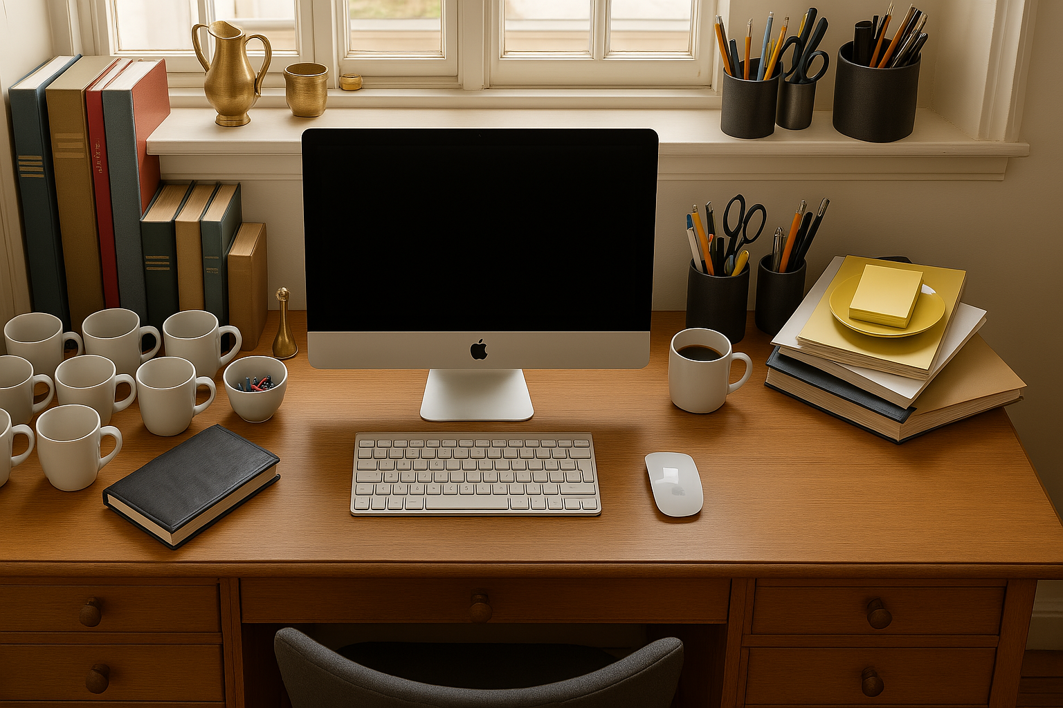 After: Desk goals unlocked